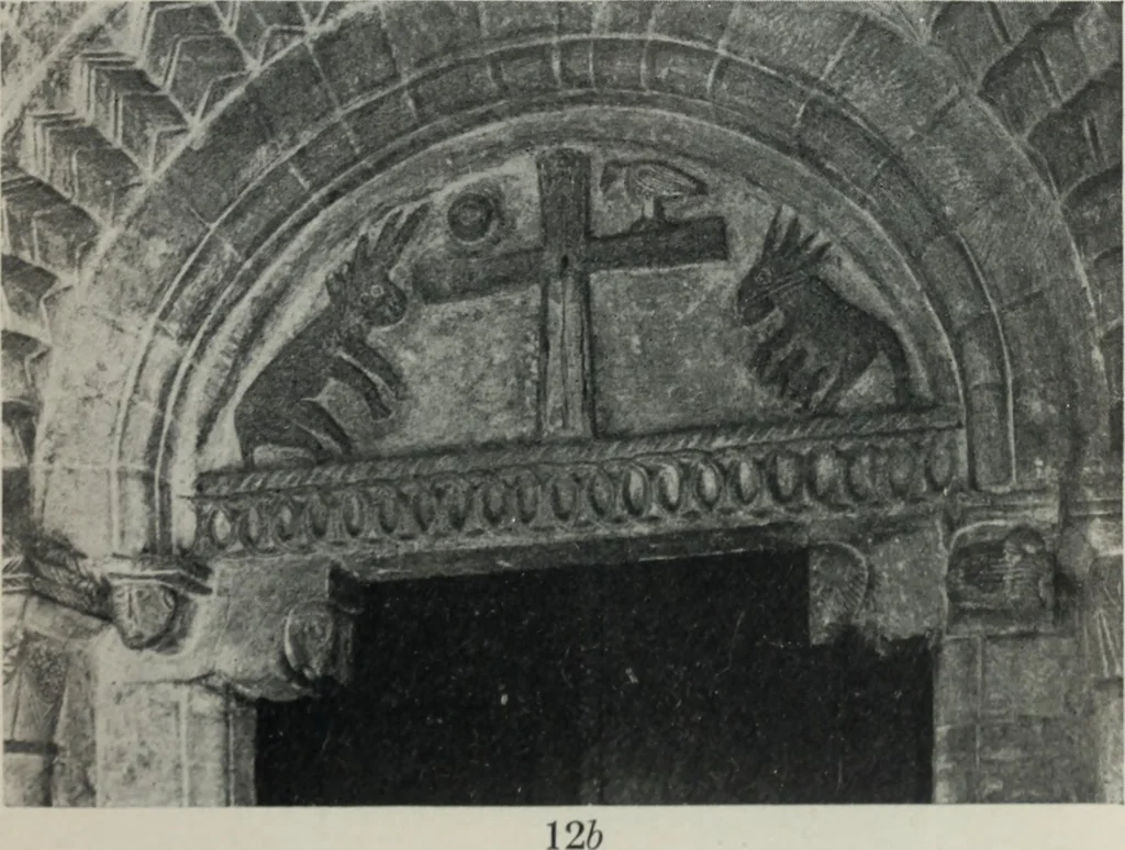 An illustration from Symbolism of animals and birds represented in English architecture, 1913, leaf 58