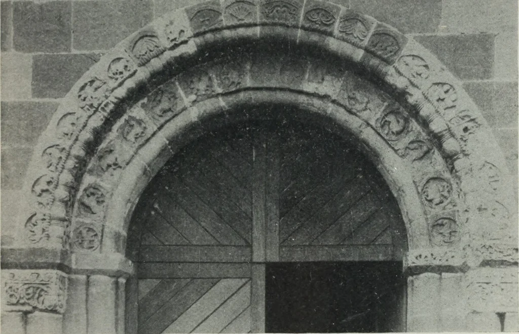An illustration from Symbolism of animals and birds represented in English architecture, 1913, leaf 98
