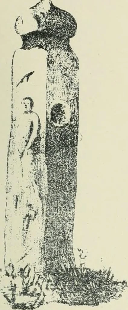 An illustration from Symbolism of the East and West, 1900, leaf 128