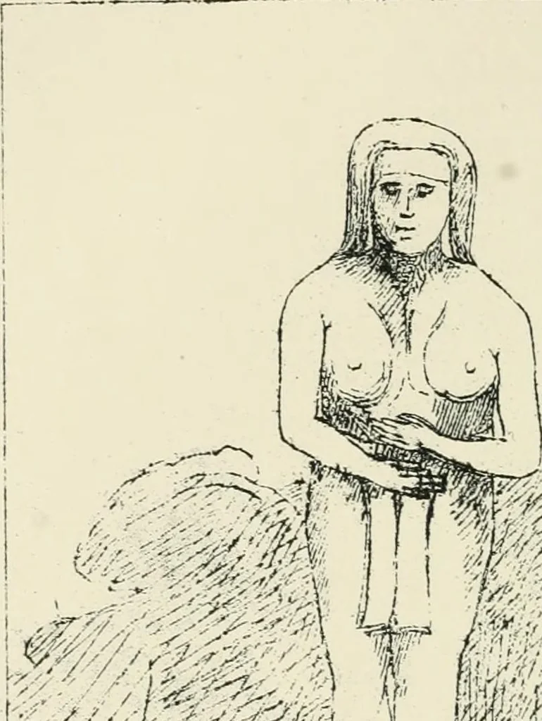 An illustration from Symbolism of the East and West, 1900, leaf 129