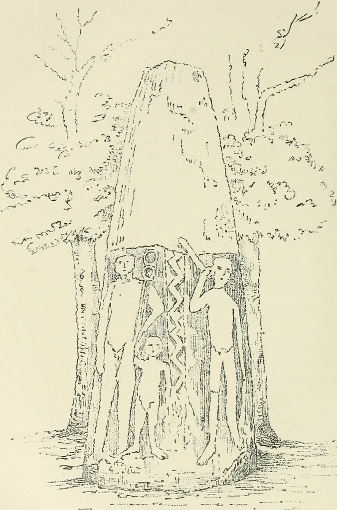 An illustration from Symbolism of the East and West, 1900, leaf 135