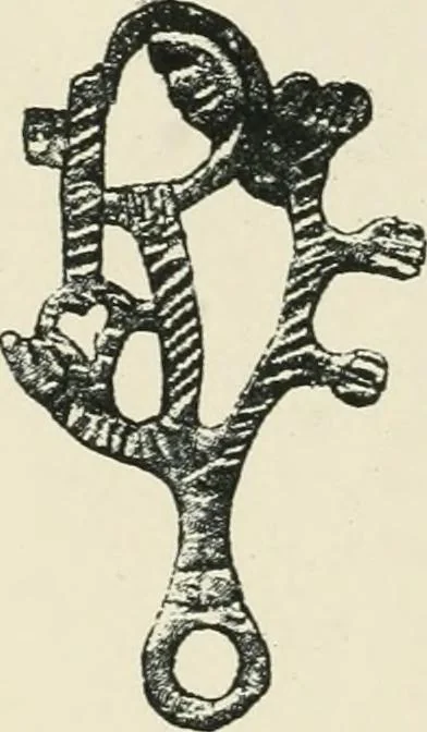 An illustration from Symbolism of the East and West, 1900, leaf 207