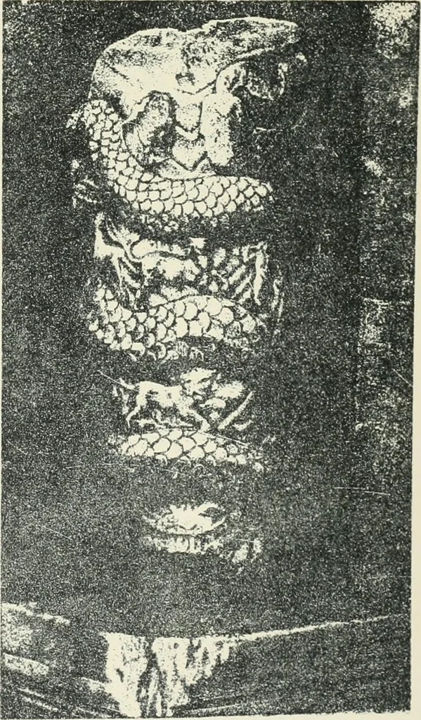 An illustration from Symbolism of the East and West, 1900, leaf 50