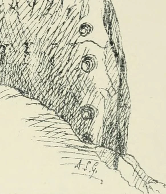 An illustration from Symbolism of the East and West, 1900, leaf 74