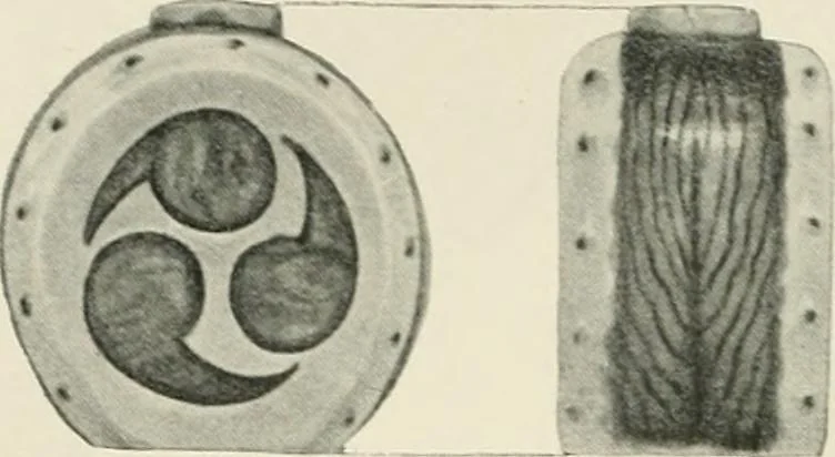 An illustration from Symbolism of the East and West, 1900, leaf 81