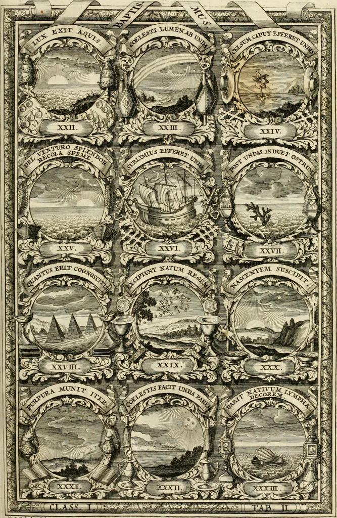 An illustration from Symbolographia, sive, De arte symbolica : sermones septem, 1702, leaf 178