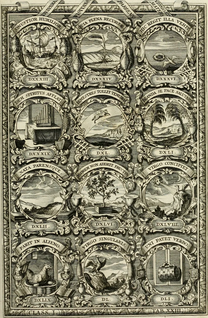 An illustration from Symbolographia, sive, De arte symbolica : sermones septem, 1702, leaf 220
