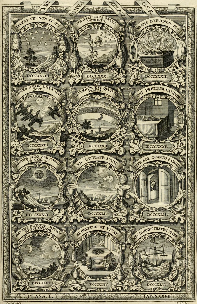 An illustration from Symbolographia, sive, De arte symbolica : sermones septem, 1702, leaf 248