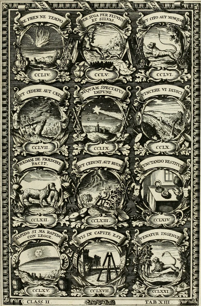 An illustration from Symbolographia, sive, De arte symbolica : sermones septem, 1702, leaf 360