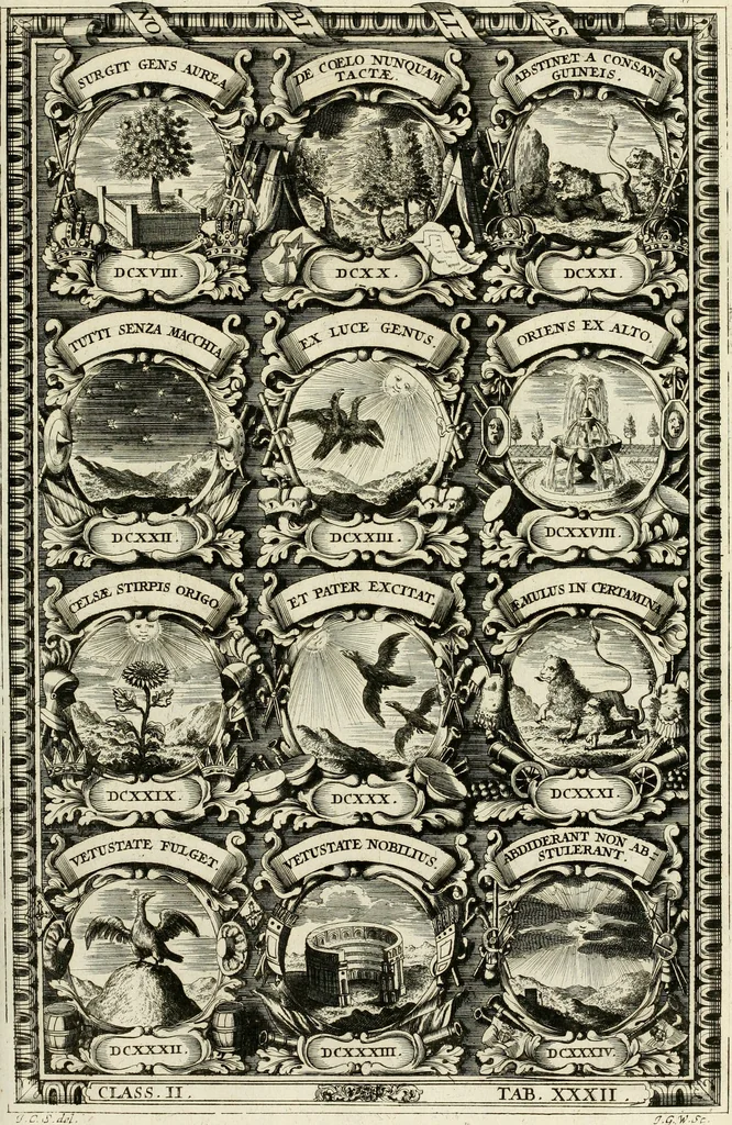 An illustration from Symbolographia, sive, De arte symbolica : sermones septem, 1702, leaf 398