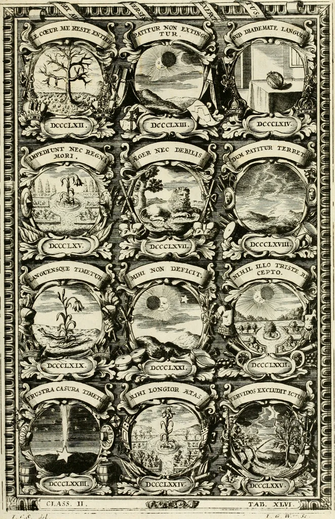 An illustration from Symbolographia, sive, De arte symbolica : sermones septem, 1702, leaf 426