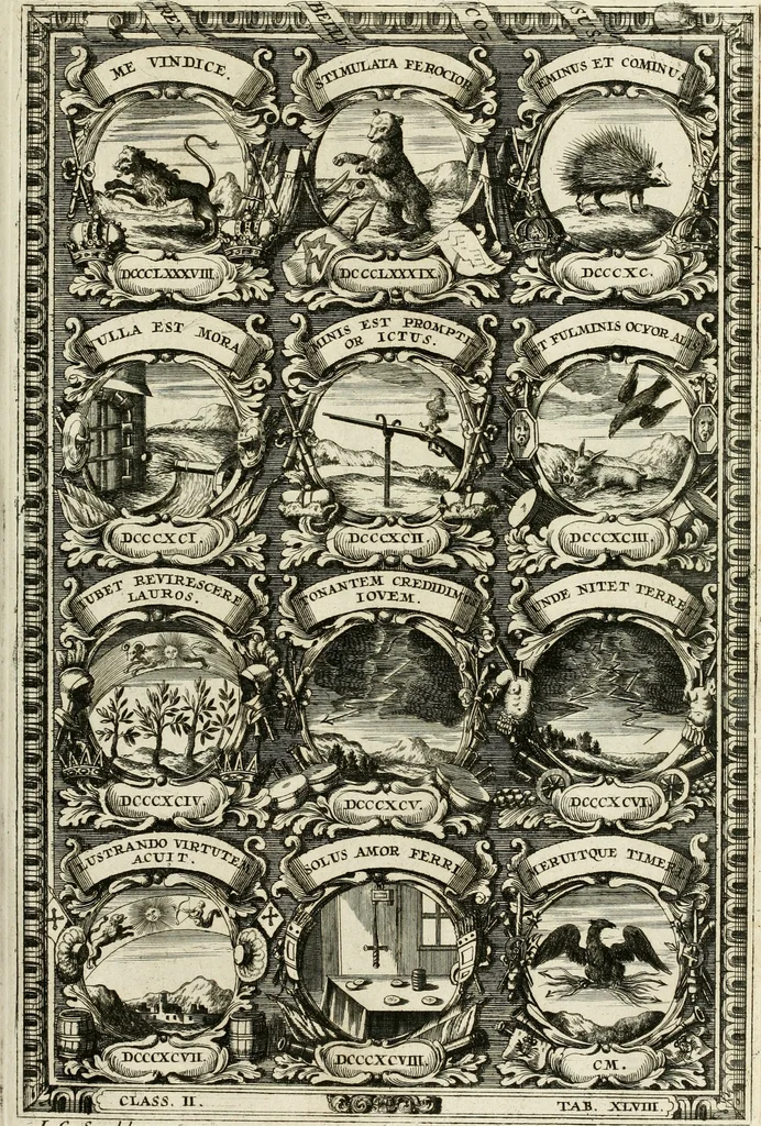 An illustration from Symbolographia, sive, De arte symbolica : sermones septem, 1702, leaf 430