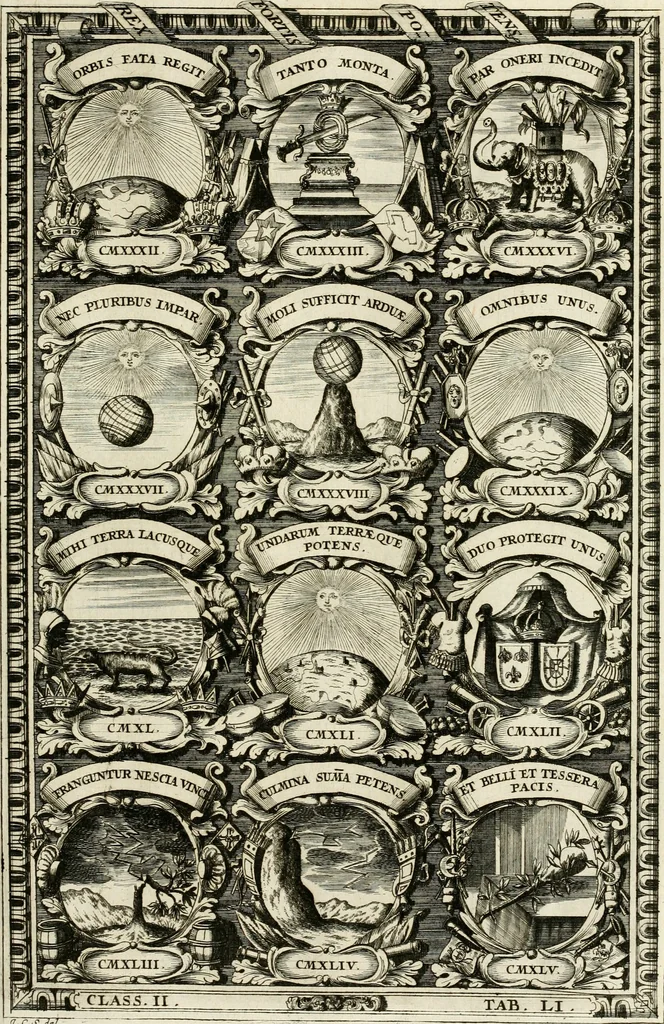 An illustration from Symbolographia, sive, De arte symbolica : sermones septem, 1702, leaf 436