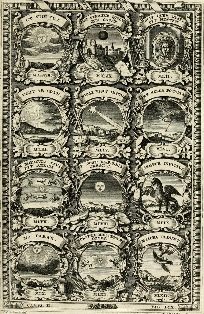 An illustration from Symbolographia, sive, De arte symbolica : sermones septem, 1702, leaf 452