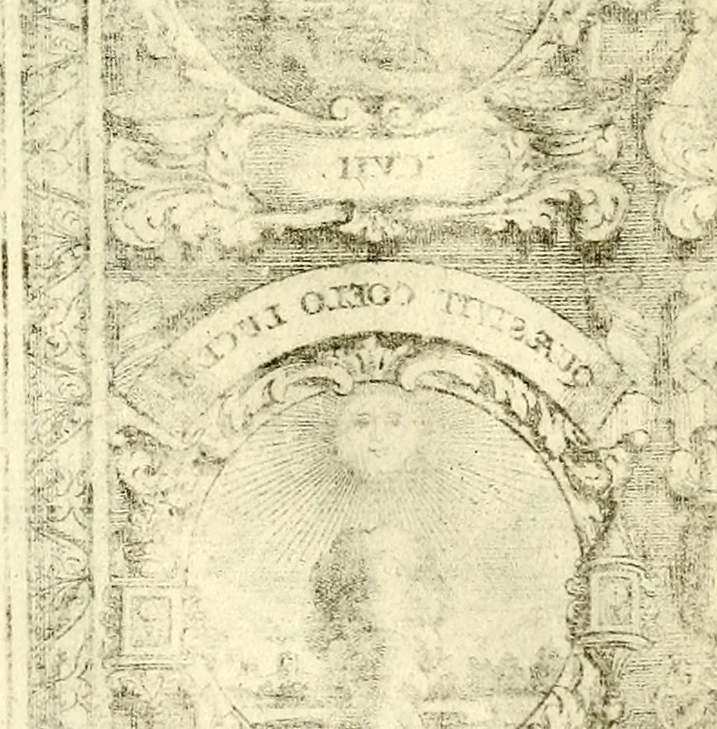 An illustration from Symbolographia, sive De arte symbolica sermones septem, 1702, leaf 193