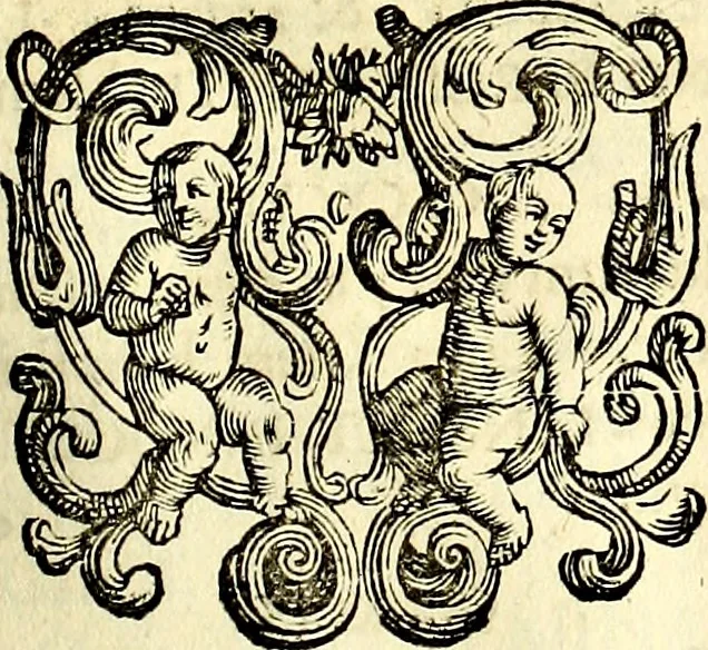 An illustration from Symbolographia, sive De arte symbolica sermones septem, 1702, leaf 486