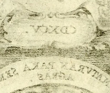 An illustration from Symbolographia, sive De arte symbolica sermones septem, 1702, leaf 597