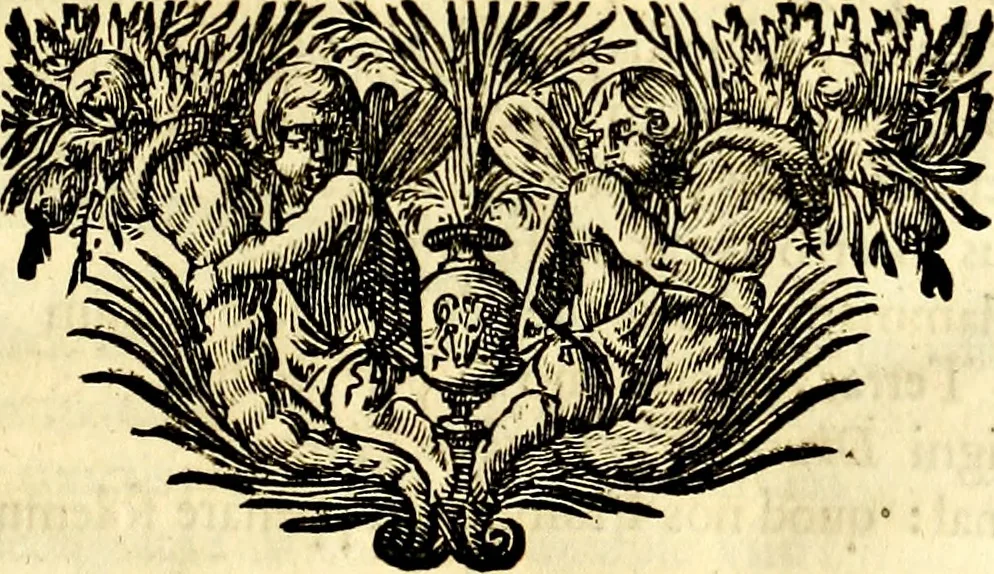 An illustration from Symbolographia, sive De arte symbolica sermones septem, 1702, leaf 64
