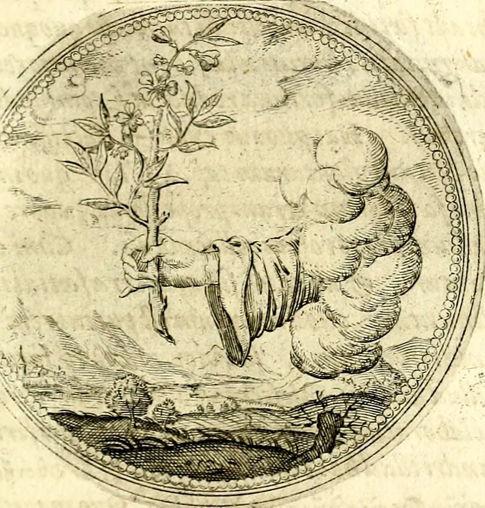 An illustration from Symbolor & emblematum ... centuria una [-quarta], 1661, leaf 106