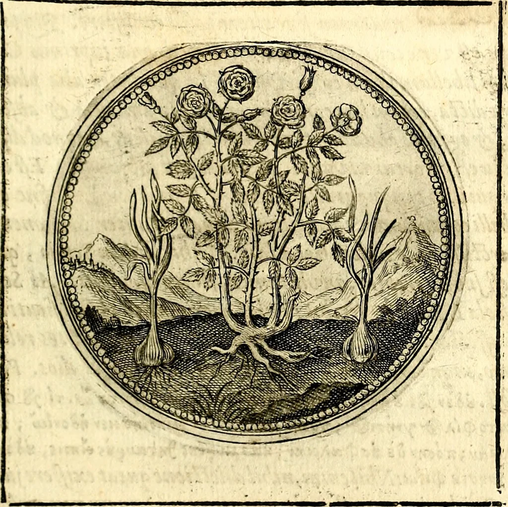 An illustration from Symbolor & emblematum ... centuria una [-quarta], 1661, leaf 108