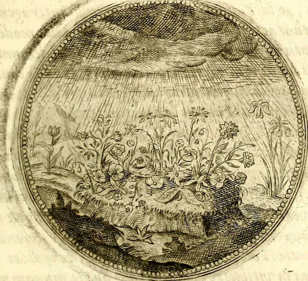 An illustration from Symbolor & emblematum ... centuria una [-quarta], 1661, leaf 112