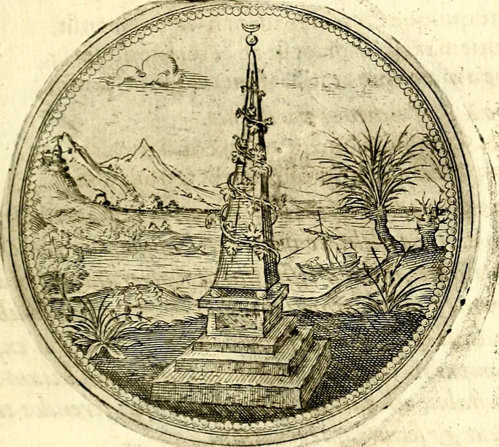 An illustration from Symbolor & emblematum ... centuria una [-quarta], 1661, leaf 128