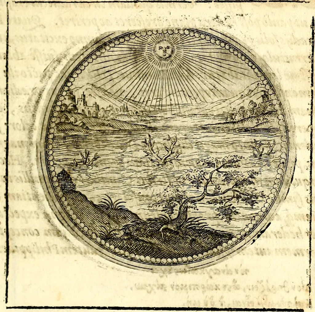 An illustration from Symbolor & emblematum ... centuria una [-quarta], 1661, leaf 130