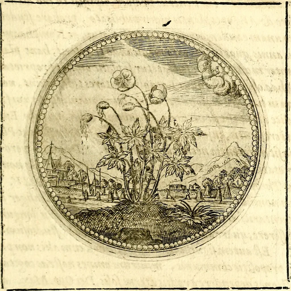 An illustration from Symbolor & emblematum ... centuria una [-quarta], 1661, leaf 140