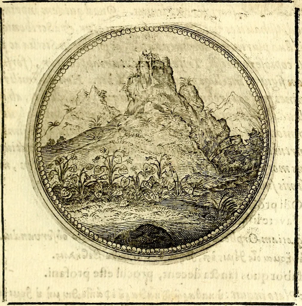 An illustration from Symbolor & emblematum ... centuria una [-quarta], 1661, leaf 148