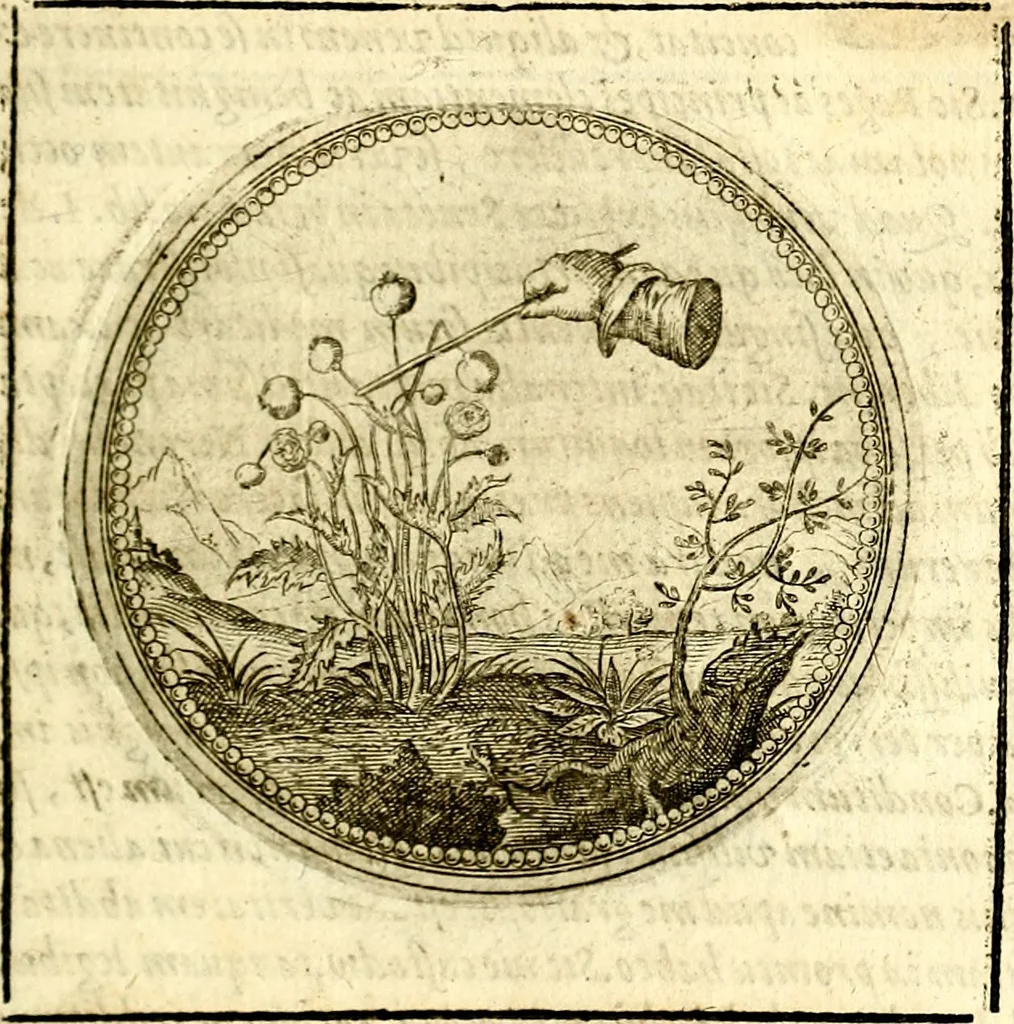 An illustration from Symbolor & emblematum ... centuria una [-quarta], 1661, leaf 154