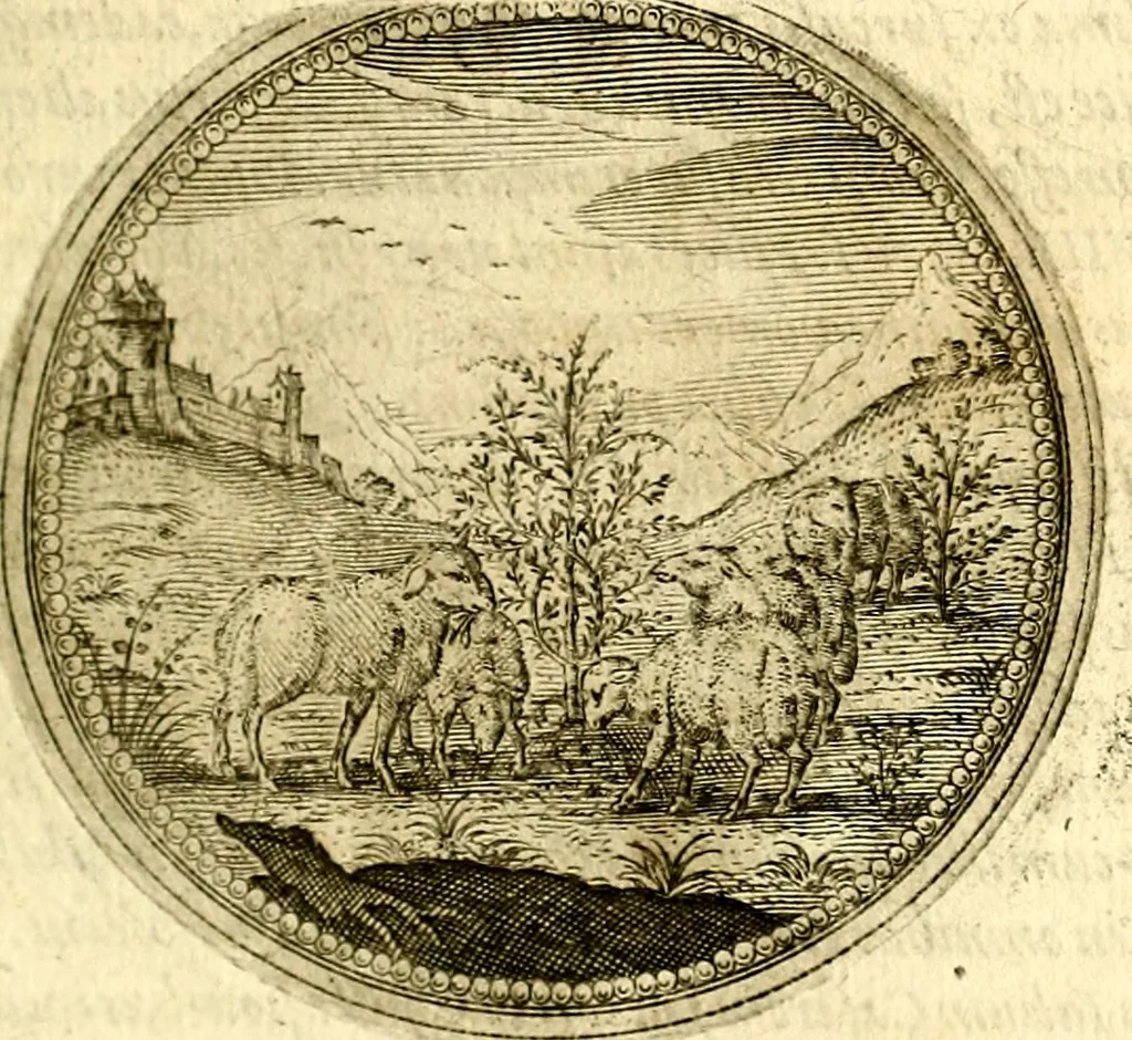 An illustration from Symbolor & emblematum ... centuria una [-quarta], 1661, leaf 164