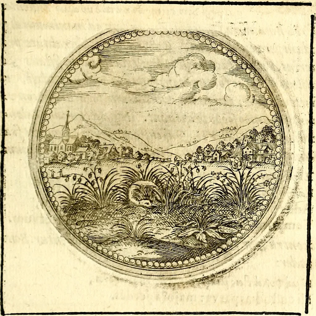 An illustration from Symbolor & emblematum ... centuria una [-quarta], 1661, leaf 182