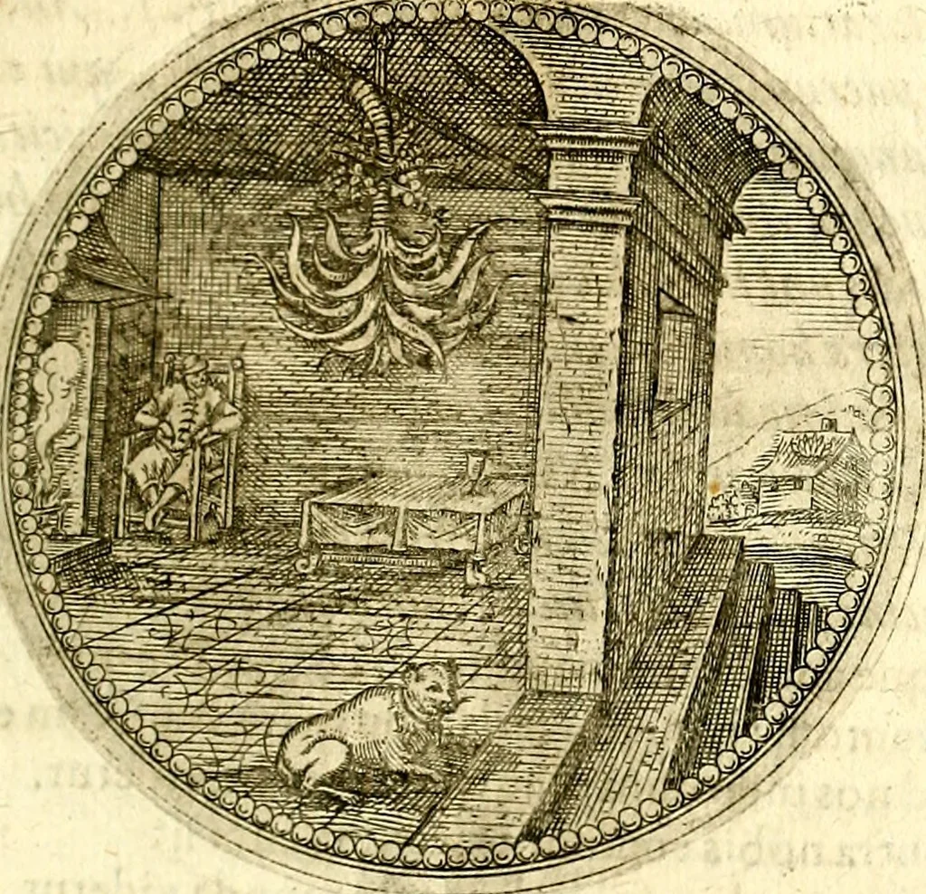 An illustration from Symbolor & emblematum ... centuria una [-quarta], 1661, leaf 186