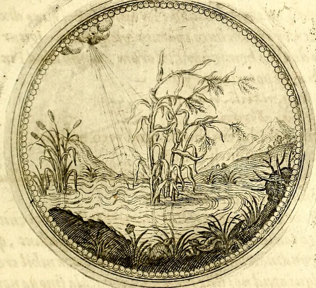 An illustration from Symbolor & emblematum ... centuria una [-quarta], 1661, leaf 192