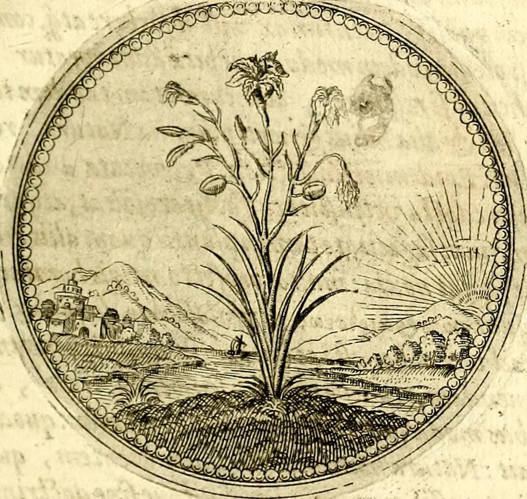 An illustration from Symbolor & emblematum ... centuria una [-quarta], 1661, leaf 194