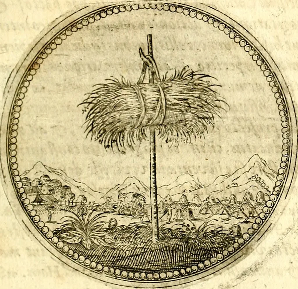 An illustration from Symbolor & emblematum ... centuria una [-quarta], 1661, leaf 198