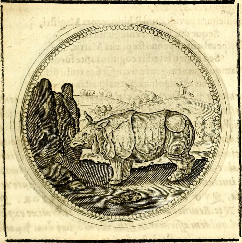 An illustration from Symbolor & emblematum ... centuria una [-quarta], 1661, leaf 214