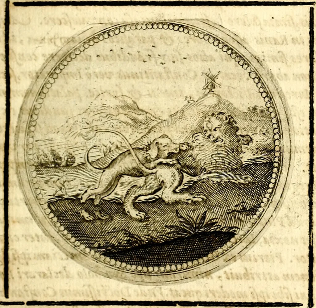 An illustration from Symbolor & emblematum ... centuria una [-quarta], 1661, leaf 220