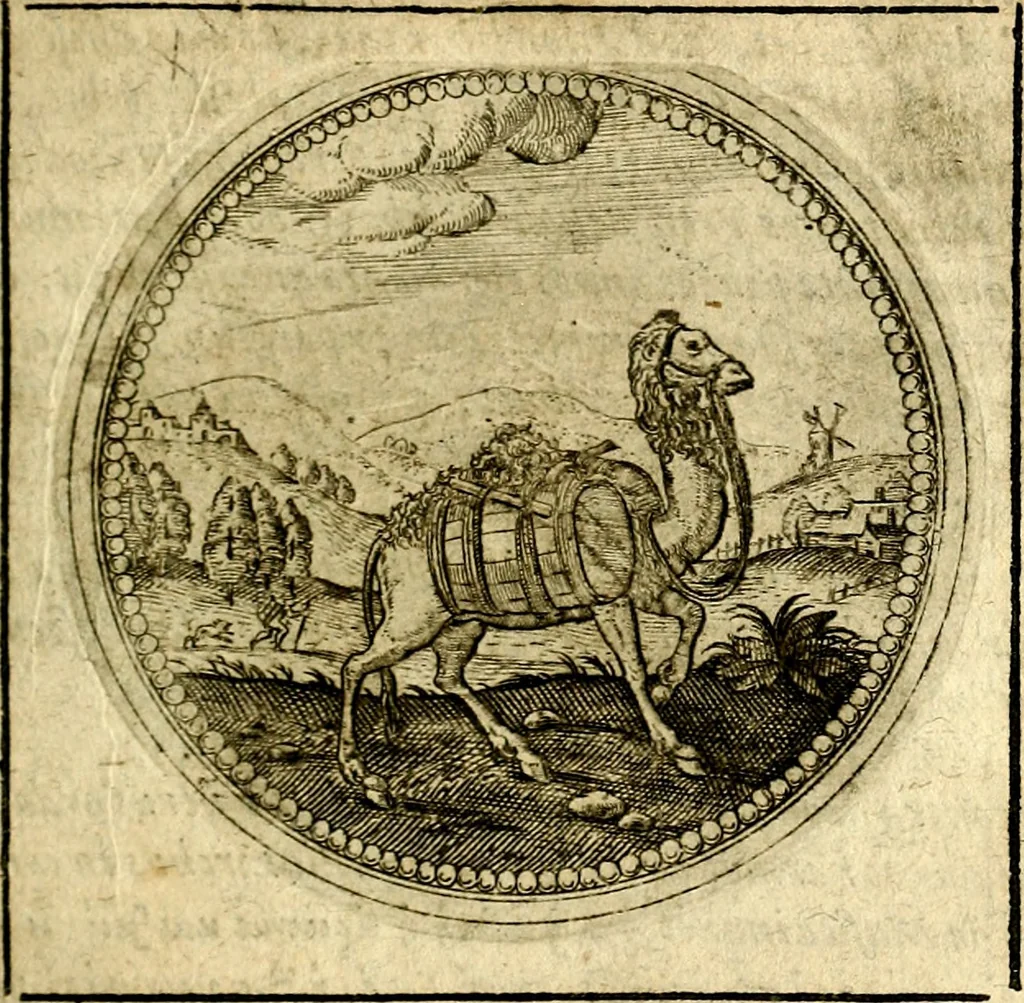 An illustration from Symbolor & emblematum ... centuria una [-quarta], 1661, leaf 240