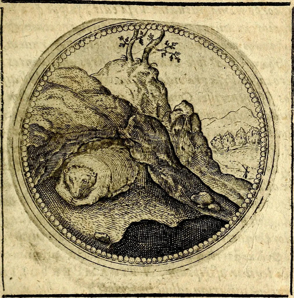 An illustration from Symbolor & emblematum ... centuria una [-quarta], 1661, leaf 246