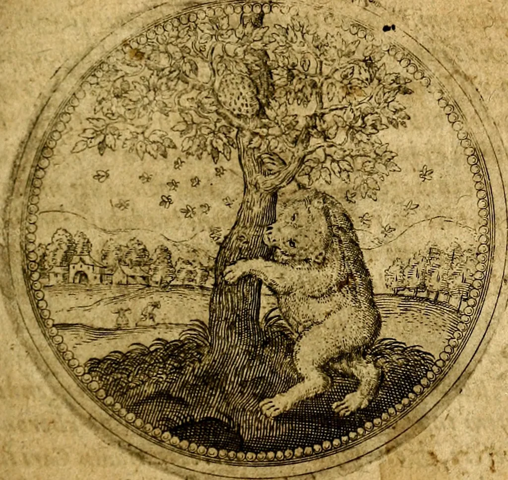 An illustration from Symbolor & emblematum ... centuria una [-quarta], 1661, leaf 252