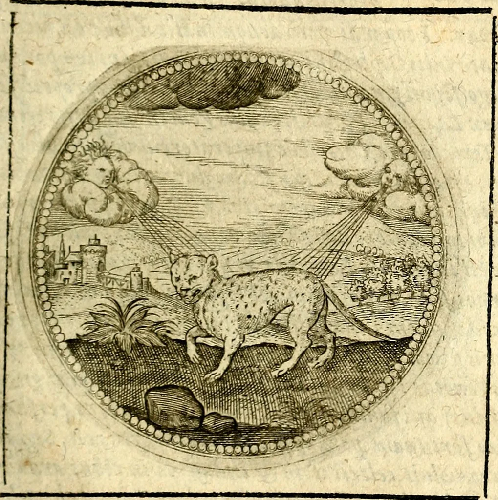An illustration from Symbolor & emblematum ... centuria una [-quarta], 1661, leaf 282