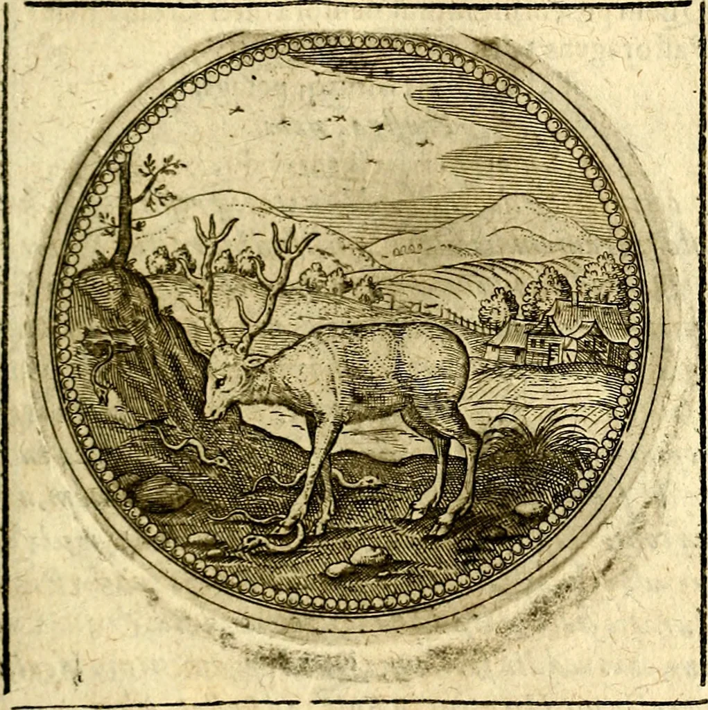 An illustration from Symbolor & emblematum ... centuria una [-quarta], 1661, leaf 286