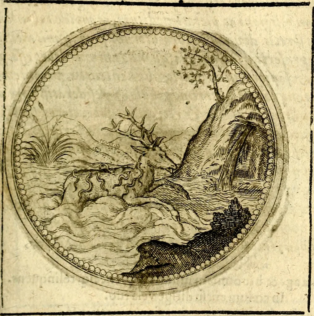 An illustration from Symbolor & emblematum ... centuria una [-quarta], 1661, leaf 290