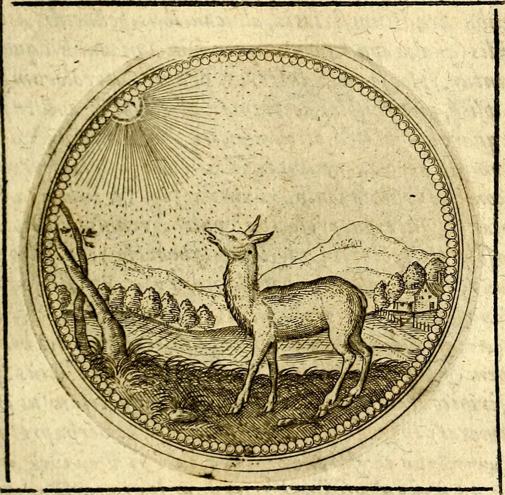 An illustration from Symbolor & emblematum ... centuria una [-quarta], 1661, leaf 292