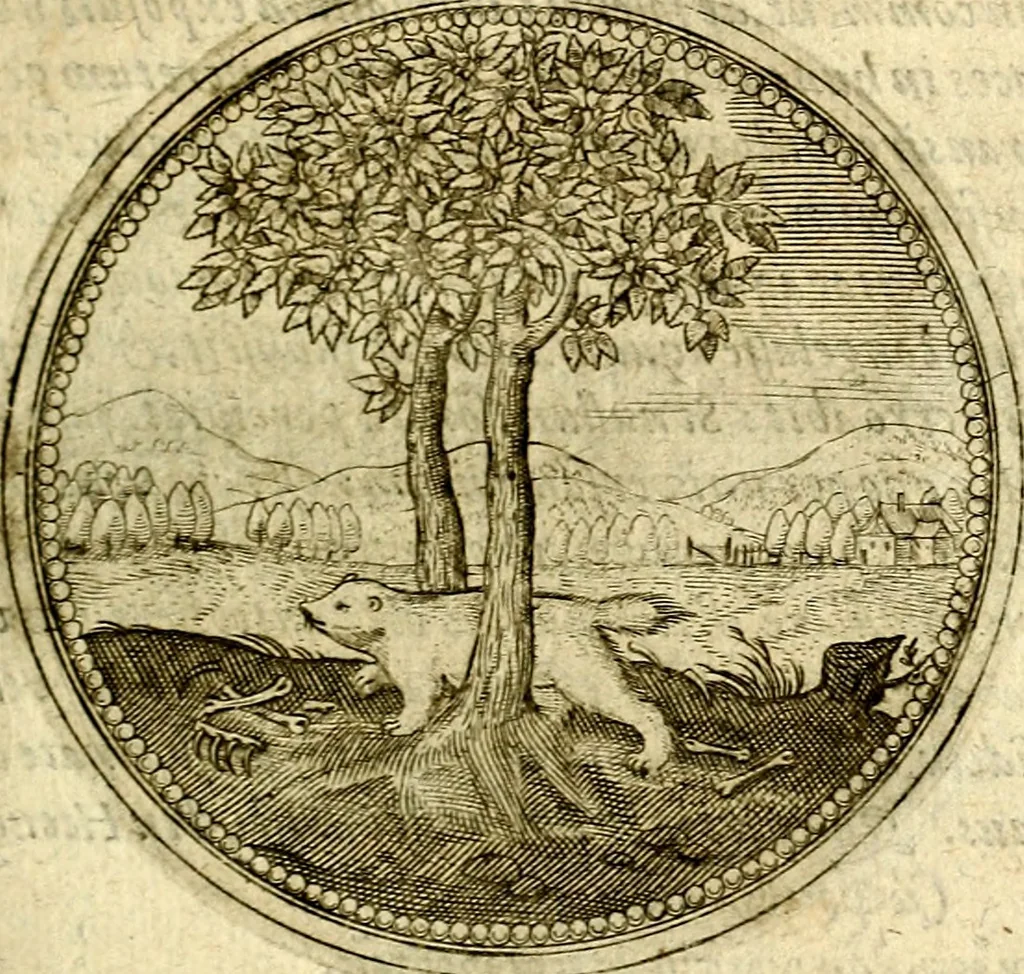 An illustration from Symbolor & emblematum ... centuria una [-quarta], 1661, leaf 314