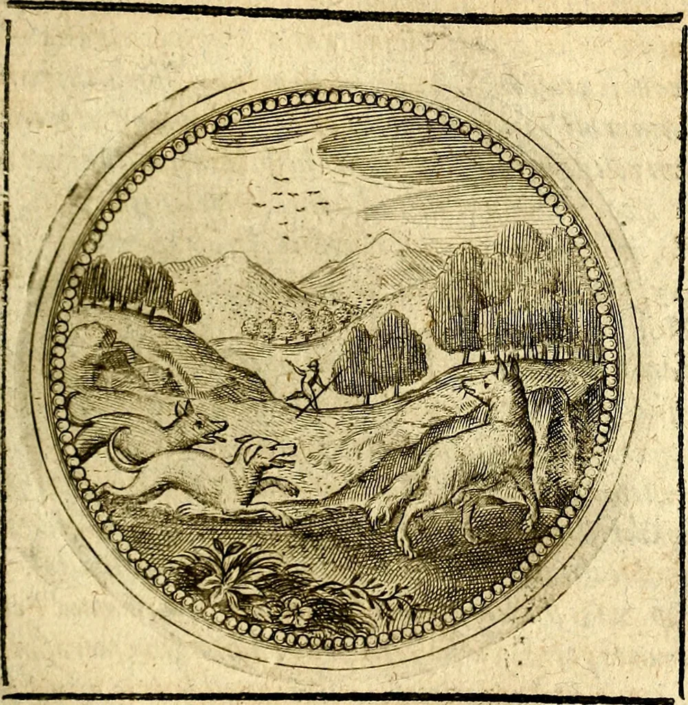 An illustration from Symbolor & emblematum ... centuria una [-quarta], 1661, leaf 318