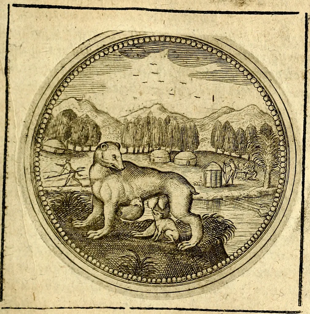 An illustration from Symbolor & emblematum ... centuria una [-quarta], 1661, leaf 322