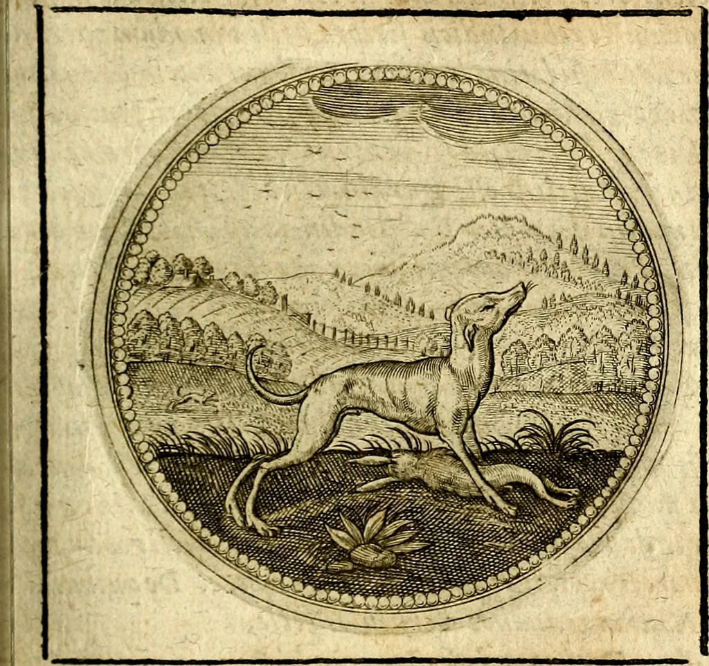 An illustration from Symbolor & emblematum ... centuria una [-quarta], 1661, leaf 332