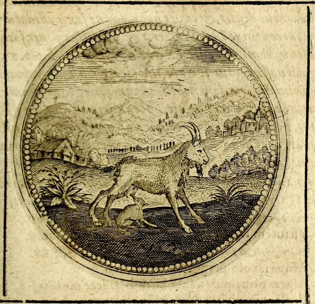 An illustration from Symbolor & emblematum ... centuria una [-quarta], 1661, leaf 336